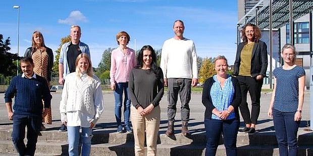 Ti personer som utgjør Lærerprofesjonens etiske råd 2020-2023. Bilde.