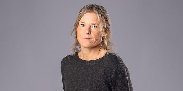 Bildet viser  kvinne ,  Renate Nordnes valgt som leder for Universitet for høgskolesektoren Utdanningsforbundet Nordland. Foto.