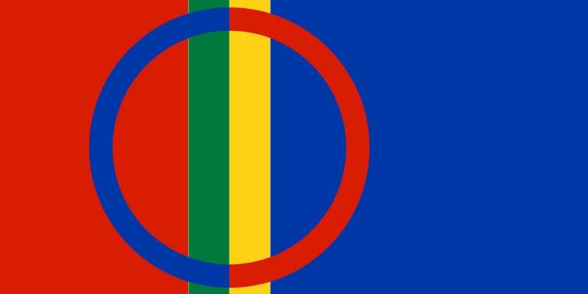 Bilde av det Samiske flagget