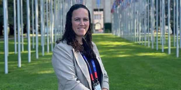 Rebekka Østebrød - Utdanningsforbundets representant ved ILO kongressen 2024