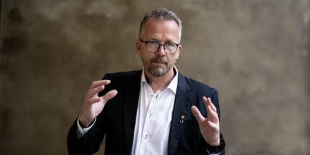 Geir Røsvoll, leder i Utdanningsforbundet