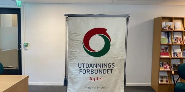 Bilde av fane Utdanningsforbundet Agder