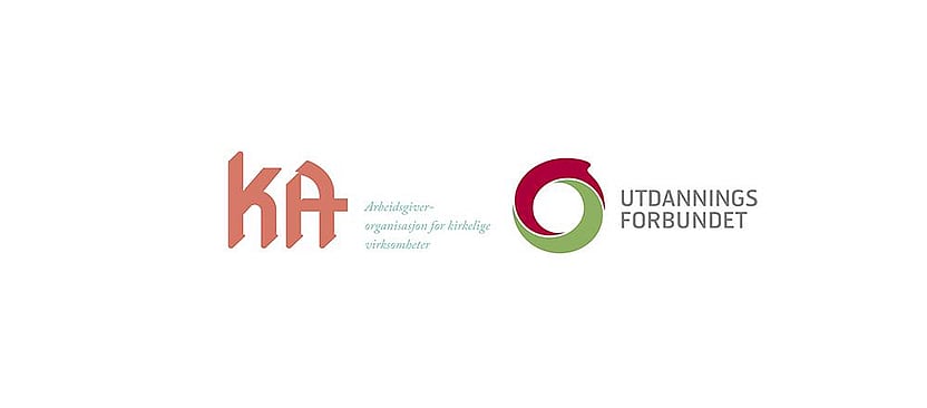 Logo for KA og logo for Utdanningsforbundet